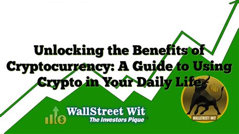 Unlocking crypto for your daily life